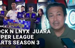 Rock'n Lynx Juara Super League Darts Season 3