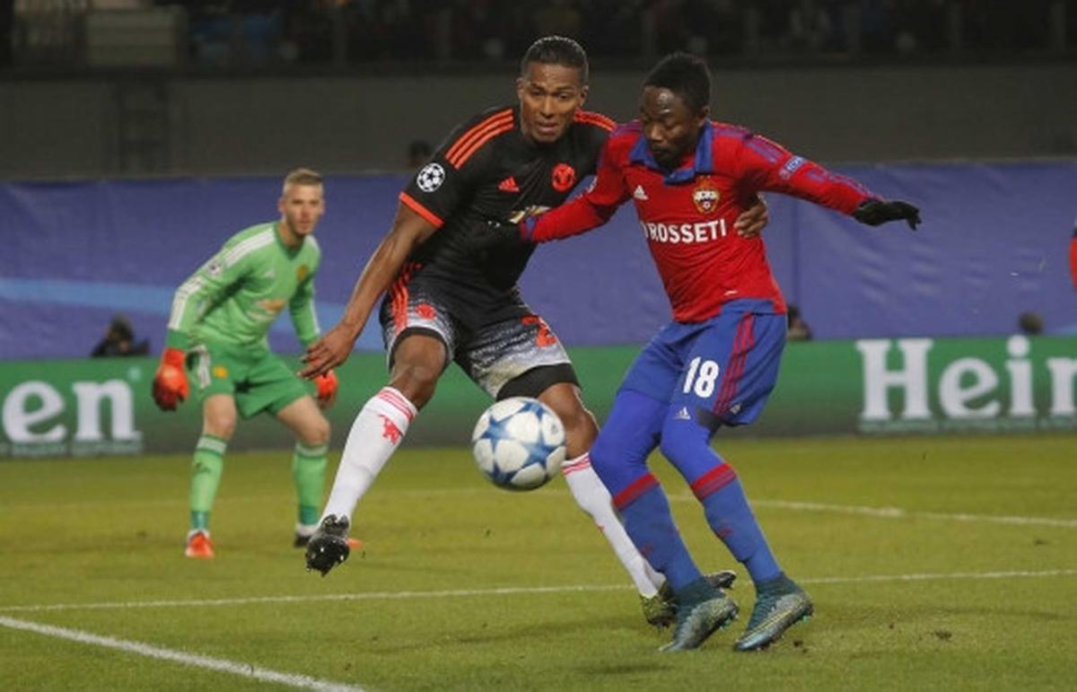 CSKA Moscow tahan imbang Manchester United 1-1