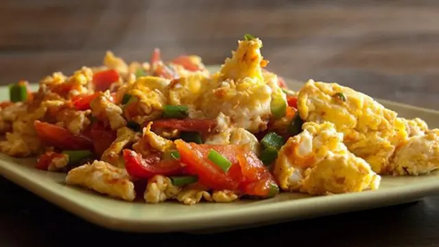 [Bintang] Tumis Sayur Orak-Arik Telur