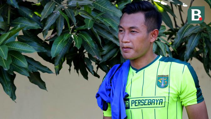 Bek rekrutan baru Persebaya mulai musim 2019, Hansamu Yama Pranata. (Bola.com/Aditya Wany)