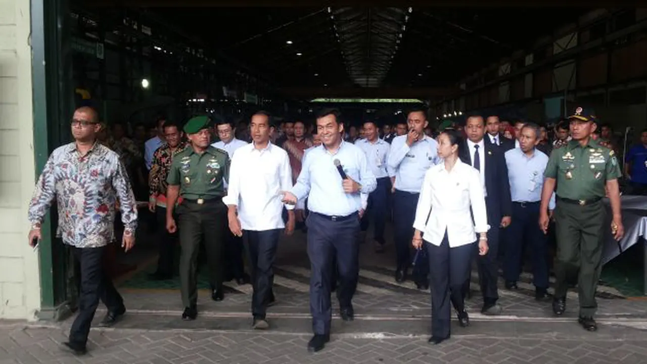 Presiden Jokowi Kunjungi Pindad