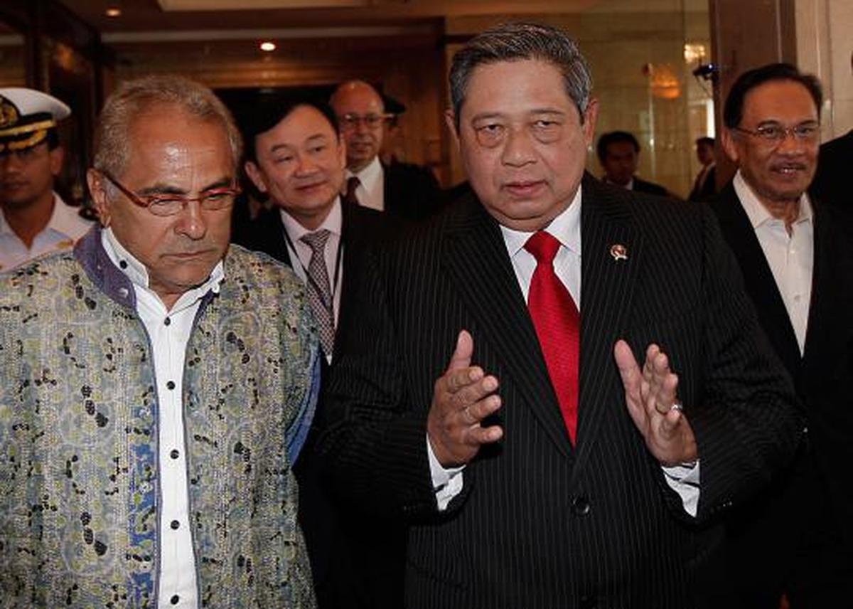 Thaksin, Ramos Horta dan Anwar Ibrahim di Jakarta