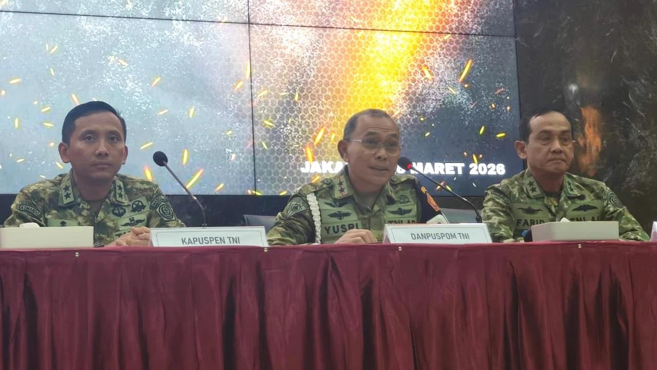 Puspom TNI Dalami Peran Empat Terduga Pelaku Penyiraman Air Keras Aktivis KontraS