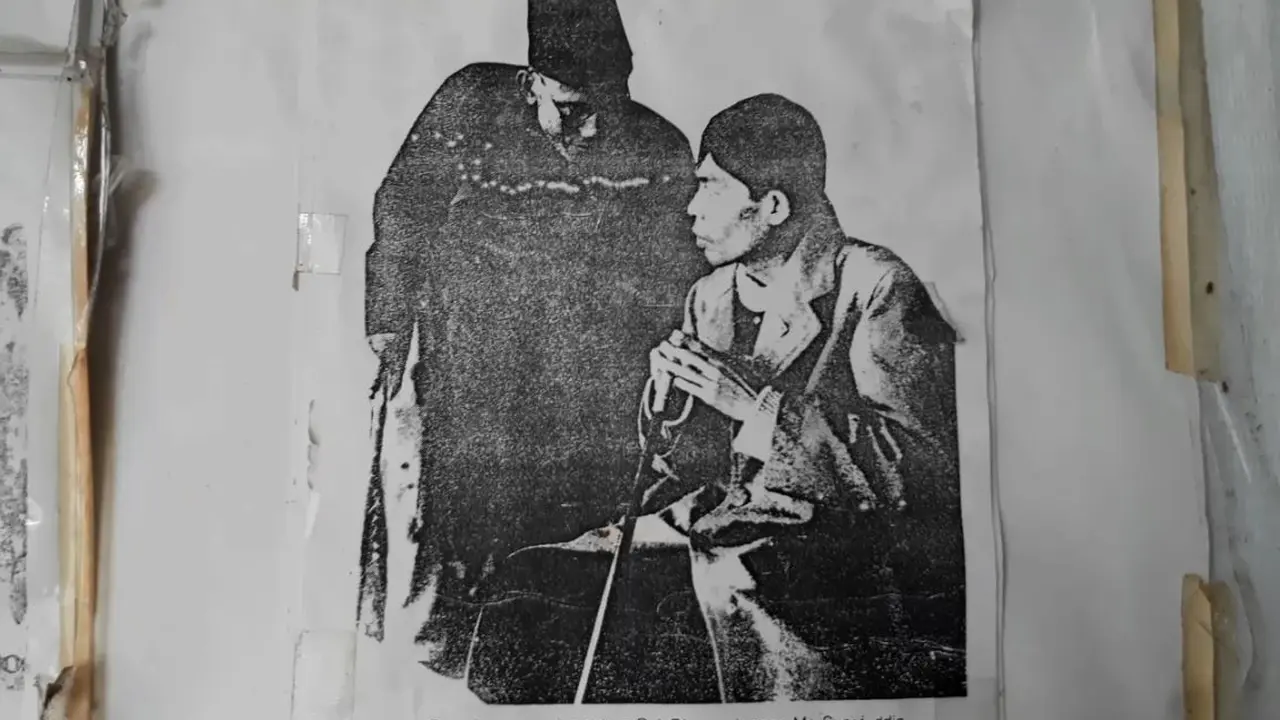 Repro foto Panglima Jenderal Besar Soedirman. (Foto: Liputan6.com/Muhamad Ridlo)