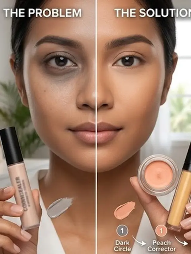 Cara Mengatasi Concealer Abu-Abu di Bawah Mata (AI Generated)