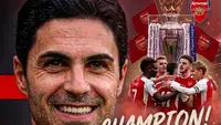 5 Fase Bagaimana Mikel Arteta Bawa Arsenal Juara Premier League: dari Kekacauan Menuju Takhta Tertinggi