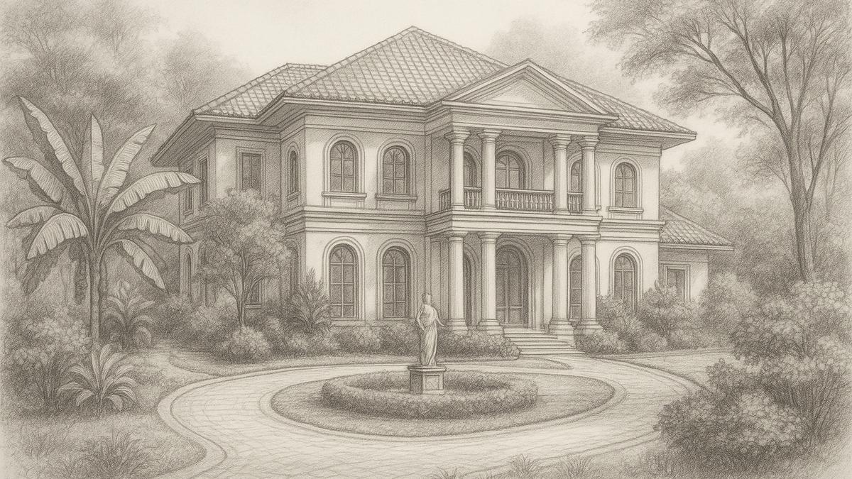 7 Gambar Sketsa Rumah Mewah yang Memikat, dari Klasik hingga Modern