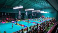 Suasana di GOR Djarum, Jati, Kudus, saat bergulirnya Audisi Umum PB Djarum 2025, Selasa (9/9/2025). (Bola.com/Bagaskara Lazuardi)