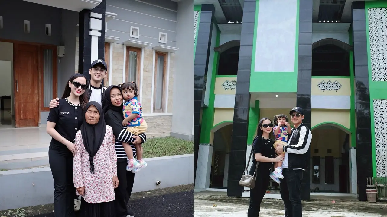 Nanda Arsyinta Bangun Masjid