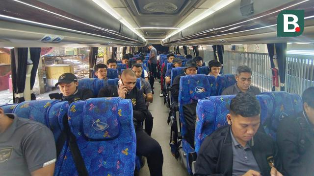 FOTO Timnas Indonesia U-17 Tinggalkan Surabaya