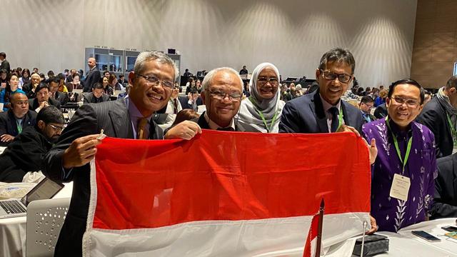 Sidang ke-14 Komite Warisan Budaya Takbenda UNESCO di Bogota, Kolombia, pada Kamis, 12 Desember 2019, menetapkan Pencak Silat ke dalam UNESCO Representative List of the Intangible Cultural Heritage of Humanity. (Dokumentasi Kemlu RI)