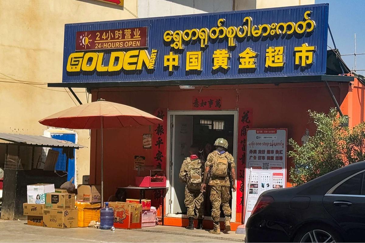 Kota Shwe Kokko Myanmar yang dibangun taipan China