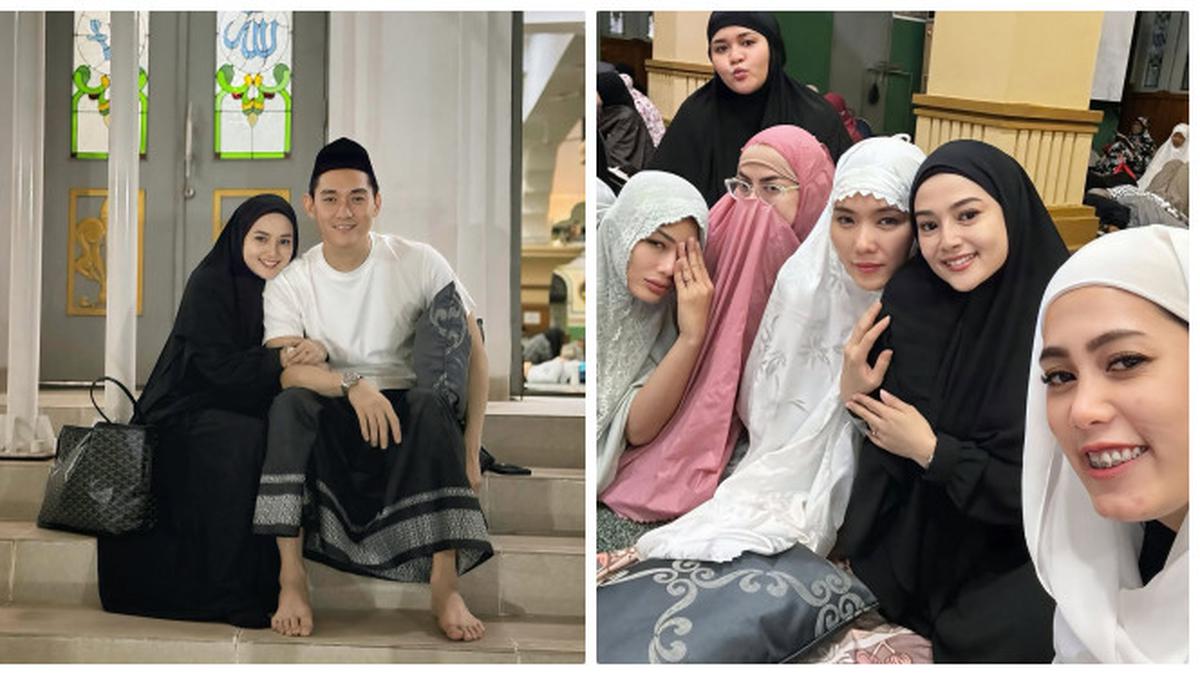 6 Potret Ifan Seventeen dan Citra Monica Itikaf, Semangat di 10 Hari Terakhir Ramadan