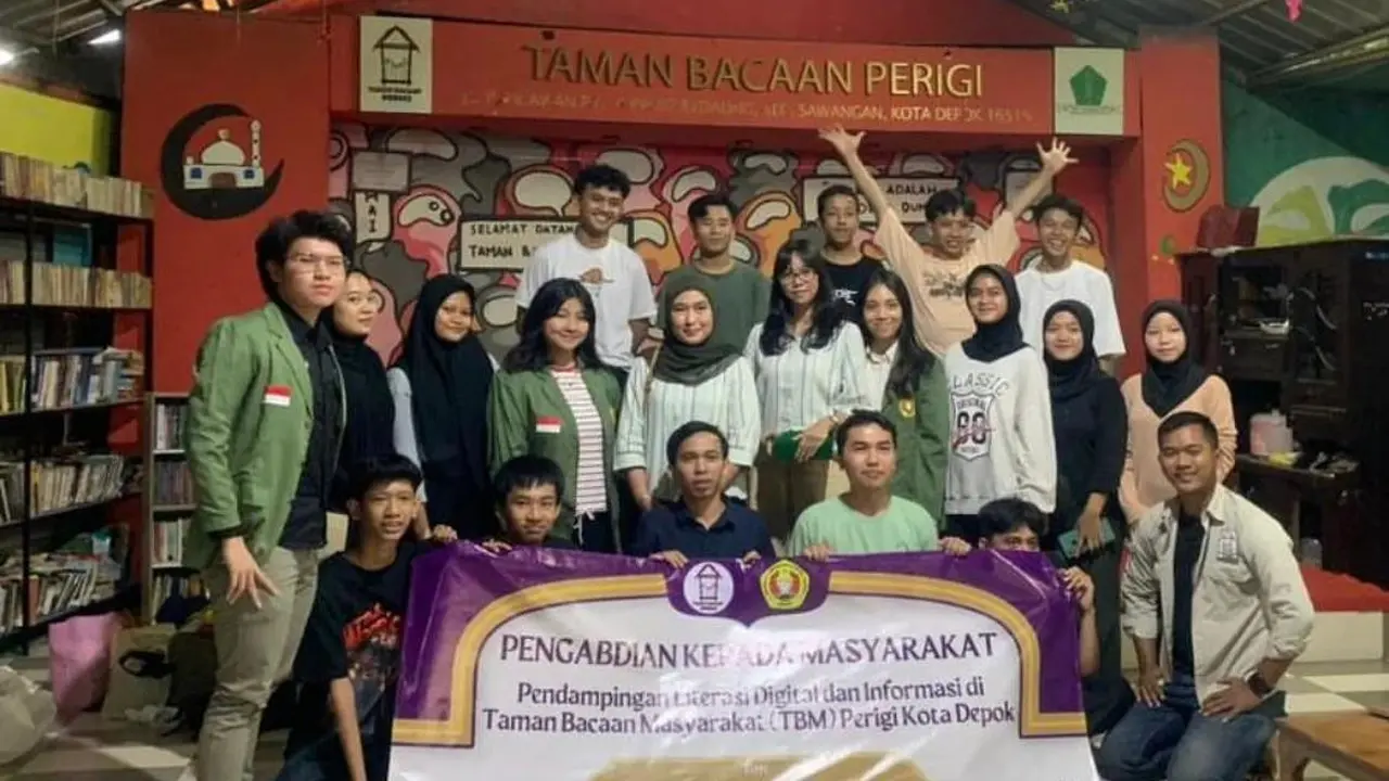 Taman Bacaan Perigi berada di Kota Depok