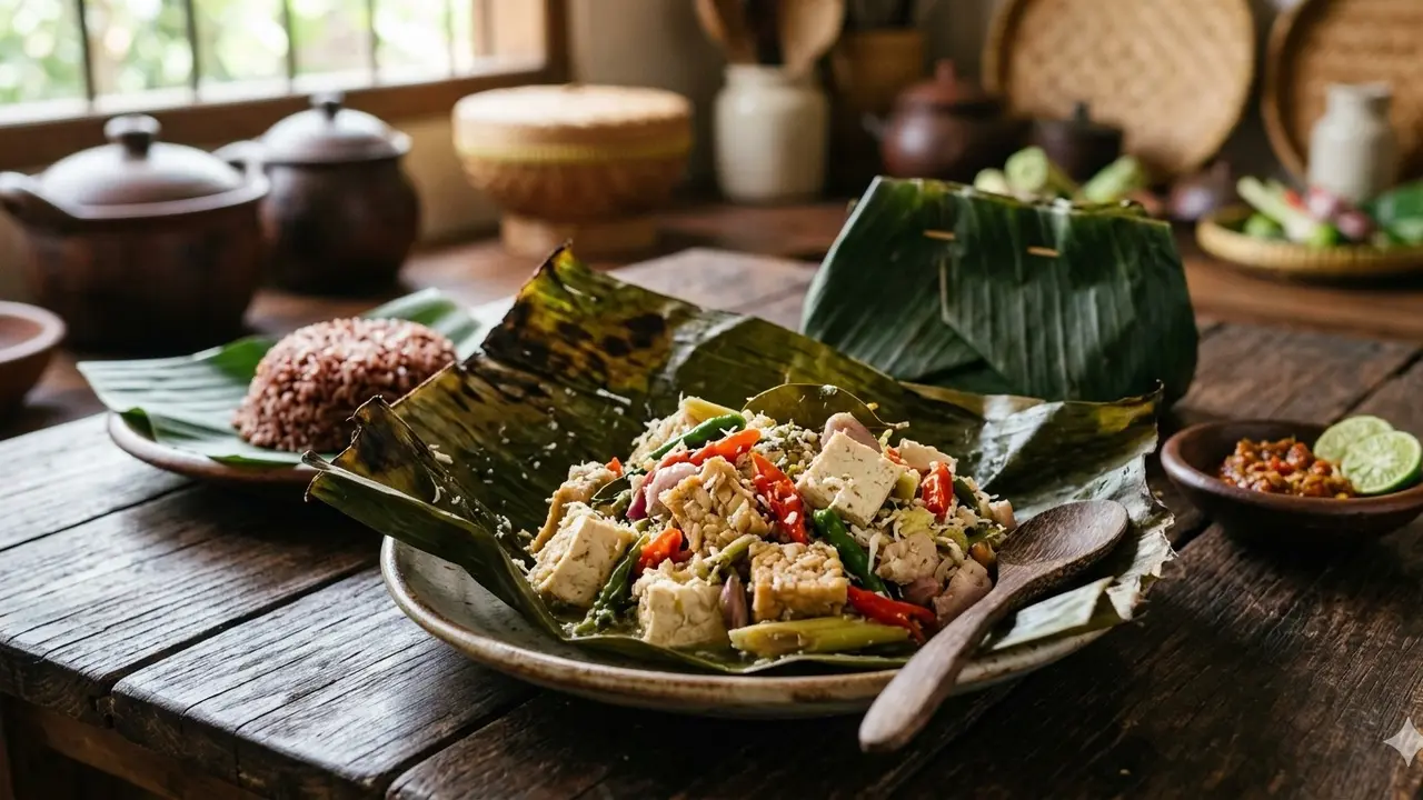 Cara Buat Bumbu Botok Tahu Tempe (Foto: Gemini AI)