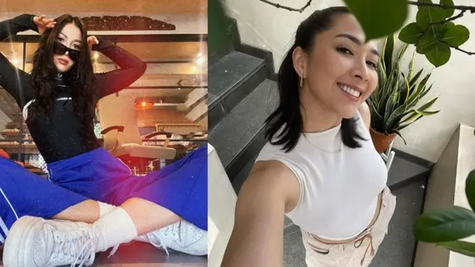 Penampilan Andrea Dian saat gym. (credit:instagram.com/andreadianbimo)