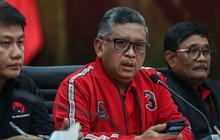 FOTO: Momen Hasto Blak-blakan Jokowi Tak Diundang di Rakernas V PDIP, Ini Alasannya