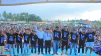 Cabup Farrel Adhitama Kampanye Satu Hati, Gandeng Warga Lintas Generasi di Halmahera Timur
