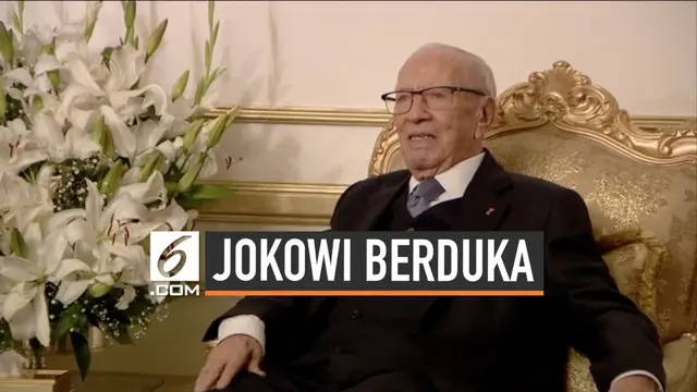 Presiden Tunisia Beji Caid Essebsi meninggal pada usia 92 tahun. Presiden Jokowi langsung mengucapkan belasungkawa atas kepergian Essebsi.
