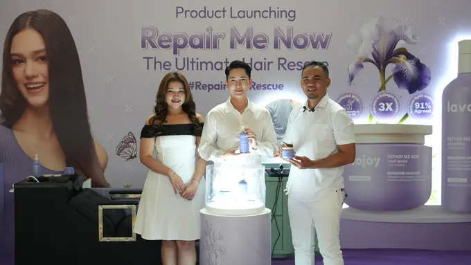 Bye-Bye Rambut Rusak, Lavojoy Hadirkan Rangkaian Repair Me Now untuk Rambut Kembali Sehat dan Kuat