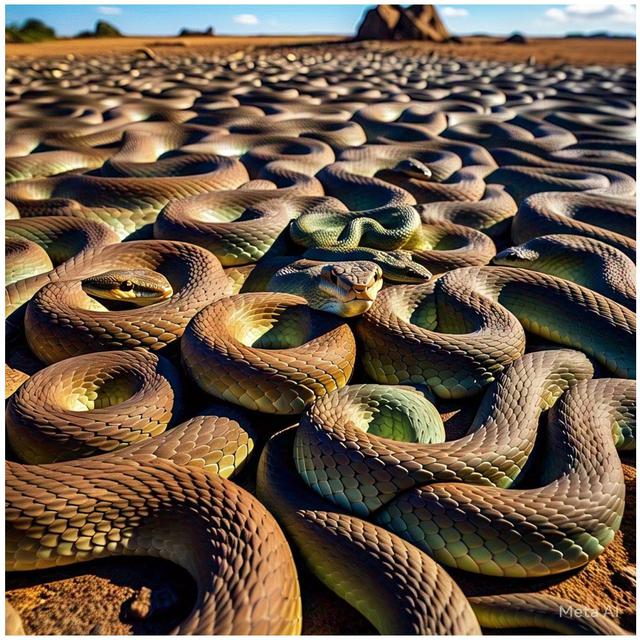 75.000 Ular Berkumpul di Kanada, Fenomena Aneh Ini Bikin Dunia Tercengang