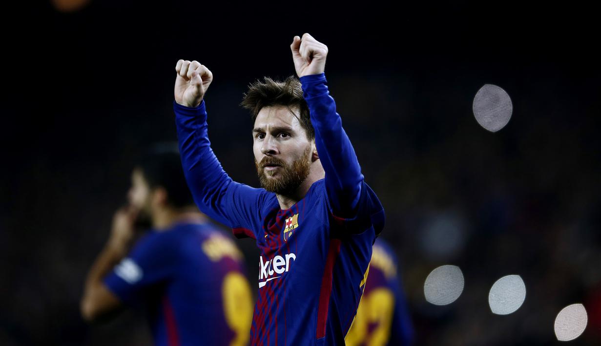 1. Lionel Messi (Barcelona) - 20 Gol (2 Penalti). (AP/Manu Fernandez)