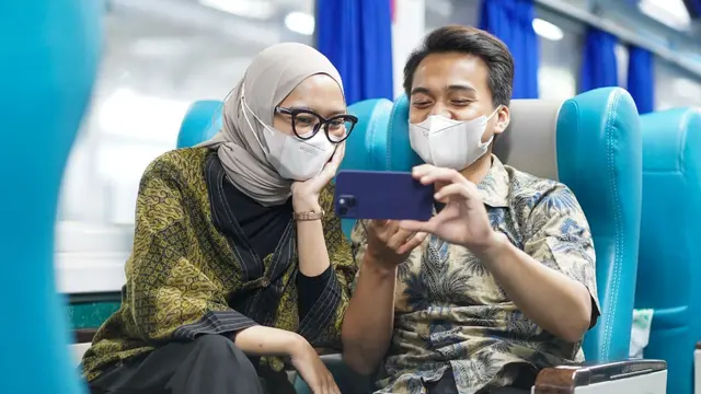 Aplikasi KAI Access hadirkan menu Entertainment on Board (EoB). (Dok KAI)