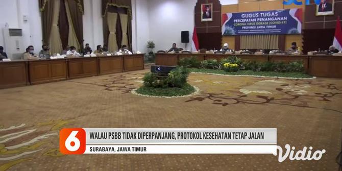 VIDEO: Tiga Kepala Daerah di Surabaya Raya Sepakat PSBB Tak Diperpanjang Lagi