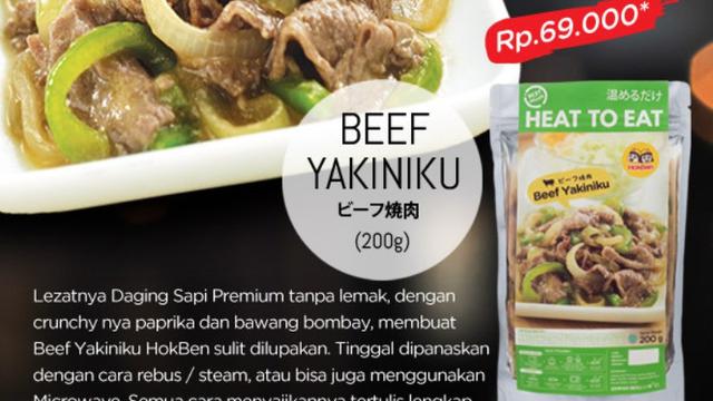 Menu Ready To Heat Semua Bisa Masak Yakiniku Dan Teriyaki Di Rumah Lifestyle Liputan6 Com