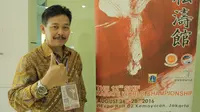 Dwi Badarmanto, Public Relations Kejuaraan Dunia Shotokan Karate-Do 2016 (M. Husni Mubarak/Liputan6.com)
