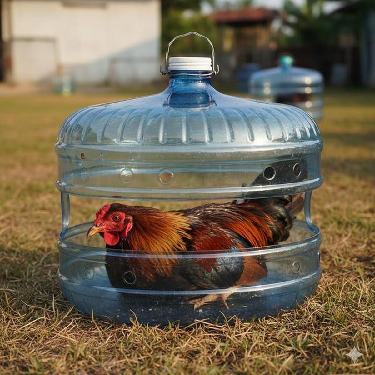 10 Desain Kandang Ayam dari Galon Bekas Sederhana, Ide Kreatif Ternak
