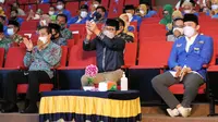 Gus AMI, sapaan akrab Muhaimin Iskandar saat menghadiri Kongres XX PMII di Balikpapan, Kalimantan Timur, Rabu, 17 Maret 2021.