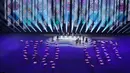 Suasana kemeriahan saat upacara pembukaan SEA Games 2019 di Philipine Arena Bulacan, Manila, Sabtu (30/11). Pesta olahraga se-Asia Tenggara ini akan berlangsung hingga 11 Desember. (Bola.com/M Iqbal Ichsan)