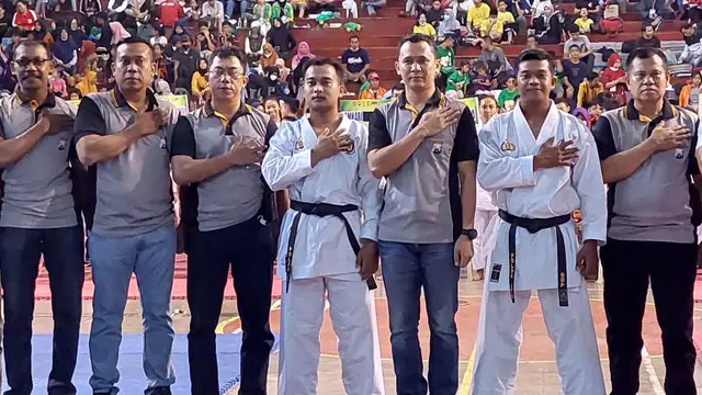 Kejuaraan Karate Piala Kapolres Nganjuk