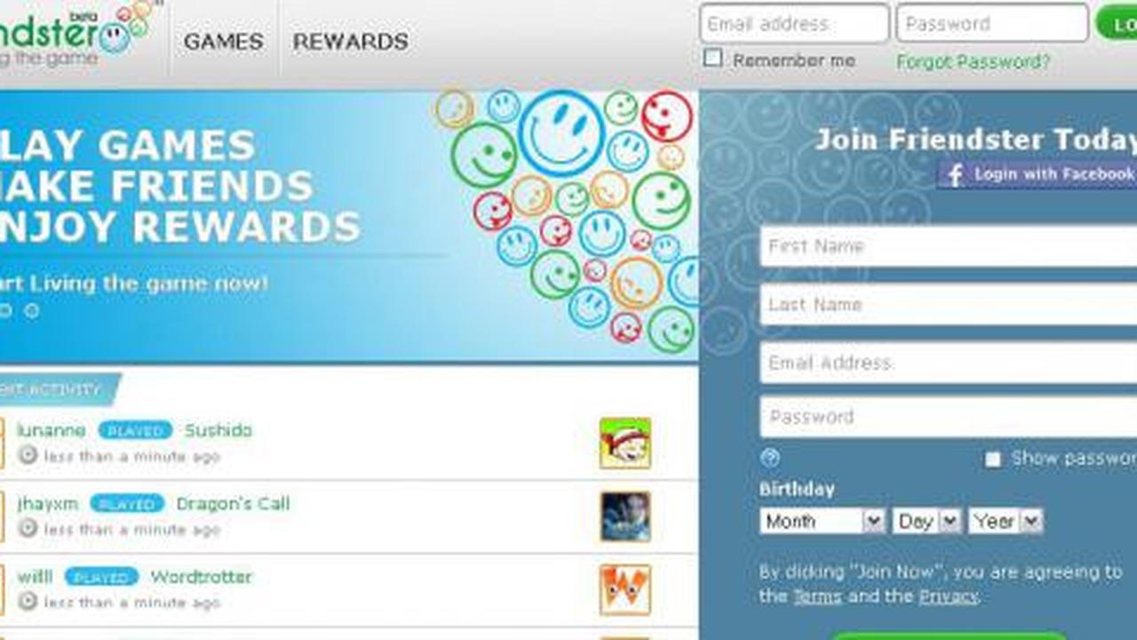 Kalah dari Facebook, Friendster jadi situs game