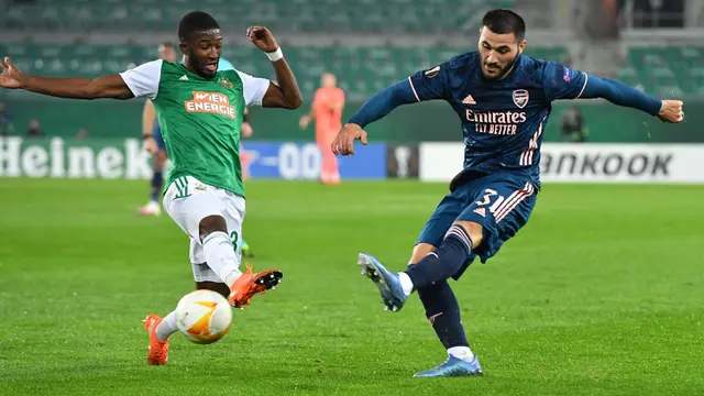 Kalahkan Rapid Vienna, Arsenal Raih Kemenangan Perdana di Liga Europa