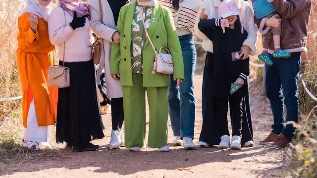 Titi Kamal liburan ke Korea Selatan (Instagram/titi_kamall)