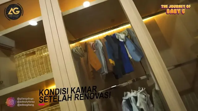 Sambut Anak Pertama, Ini 7 Potret Kamar yang Disiapkan Gilang Dirga dan Adiezty Ferza