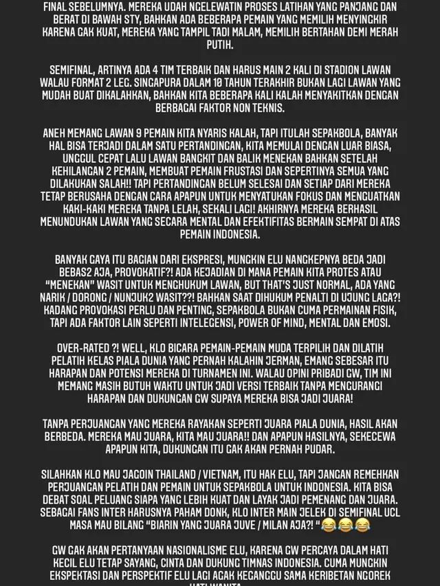 Unggahan Darius Sinathrya. (Foto: Dok. Instagram @darius_sinathrya)