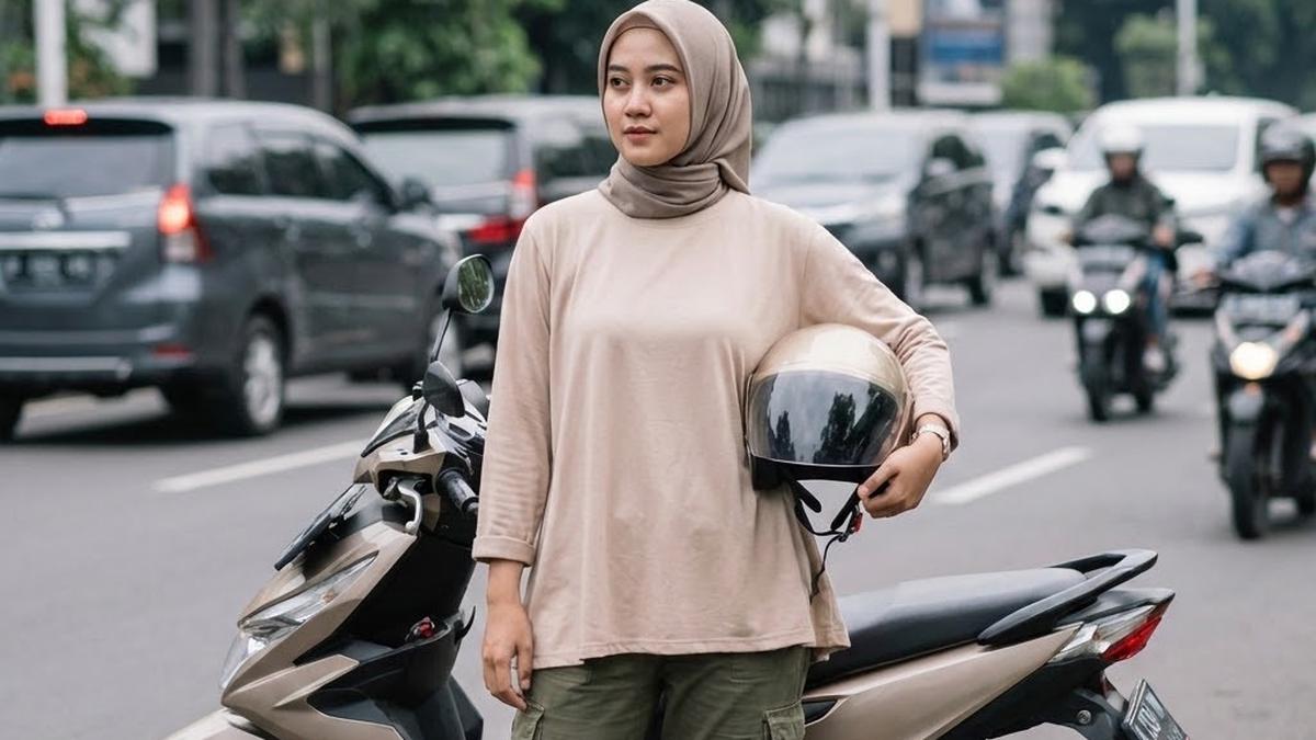9 Model Blus Lebaran Simpel untuk Dipakai Mudik Naik Motor, Nyaman dan Tetap Modis