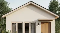 Rumah Sederhana Cozy dengan Nuansa Earth Tone yang Calming (AI)