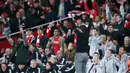 Kemenangan atas Burnley jelas menjadi modal penting bagi Arsenal dalam menjaga asa mengakhiri puasa gelar Premier League sejak musim 2003/2004. (AFP/Glyn Kirk)