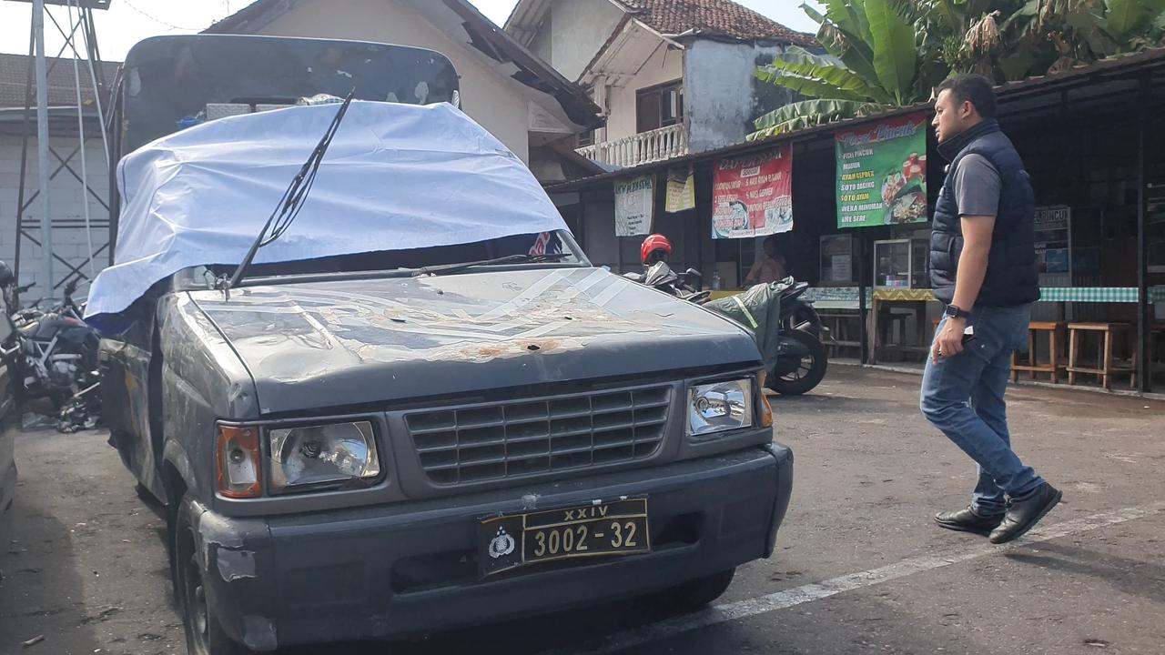Aksi Solidaritas Ojol Berujung Perusakan Mobil Polisi di Sleman