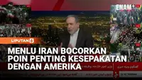 Menlu Iran Bocorkan Poin Penting Kesepakatan dengan Amerika
