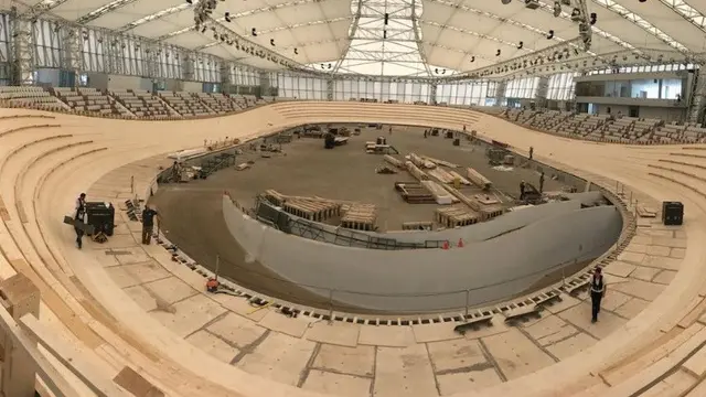 Kalahkan Malaysia, Ini Penampakan Velodrome Megah Asian Games 2018 di Jakarta