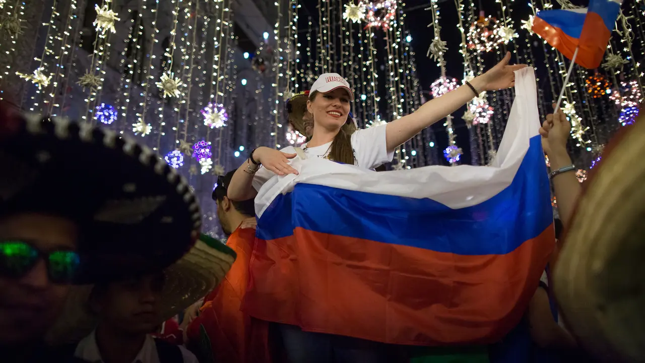 Seantero Rusia Berpesta
