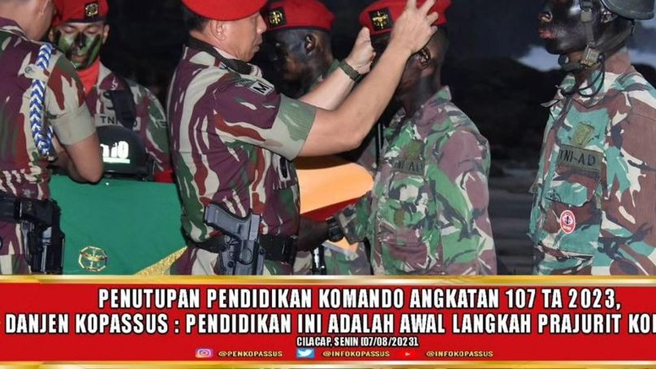 Pendidikan Komando 107 TA 2023