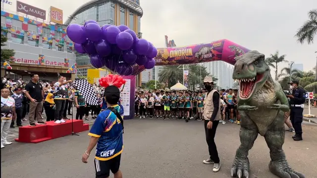 Acara MAG Dino Run 2022 (Istimewa)