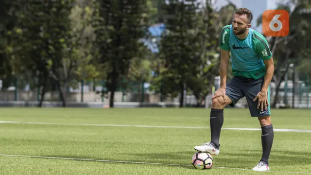 Latihan Timnas Indonesia U-23
