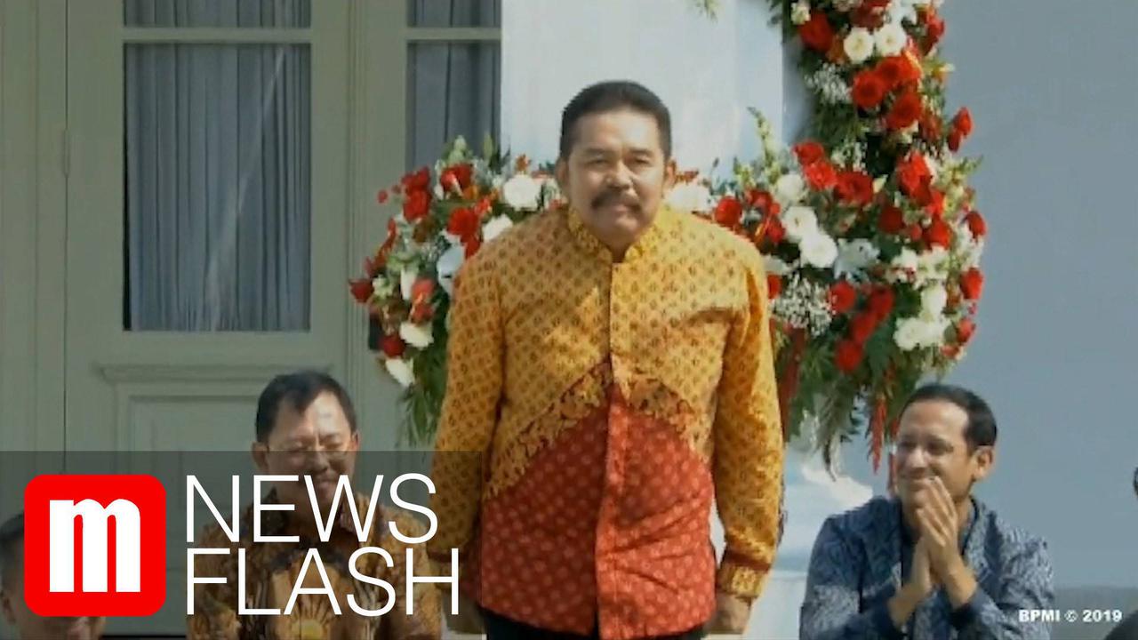 VIDEO: Sambutan Hangat Kejagung Buat ST Burhanuddin, Jaksa Agung Pengganti Prasetyo